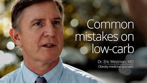 Common mistakes on low carb