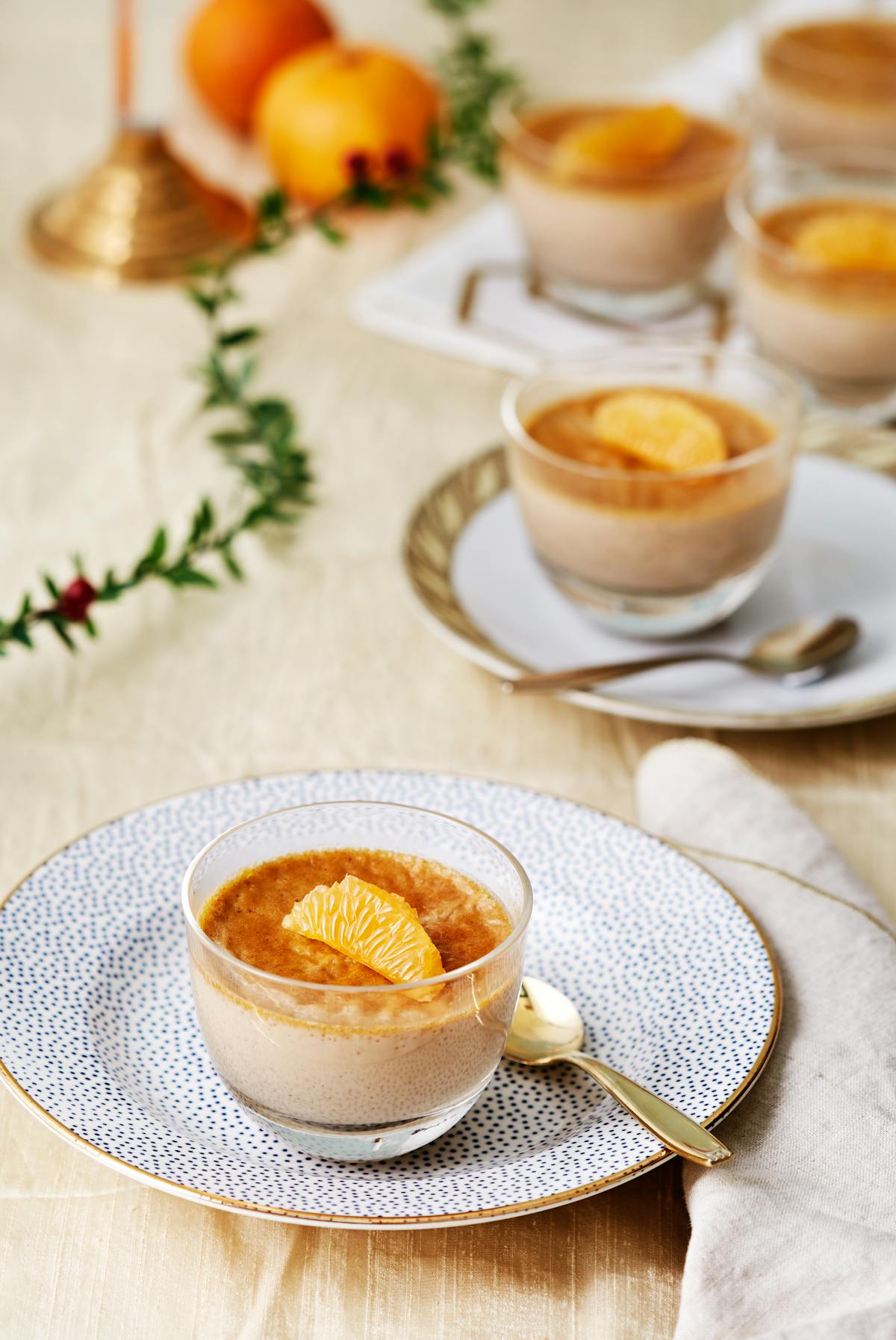 Gingerbread crème brûlée