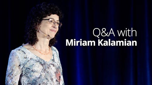 Q&A with Miriam Kalamian