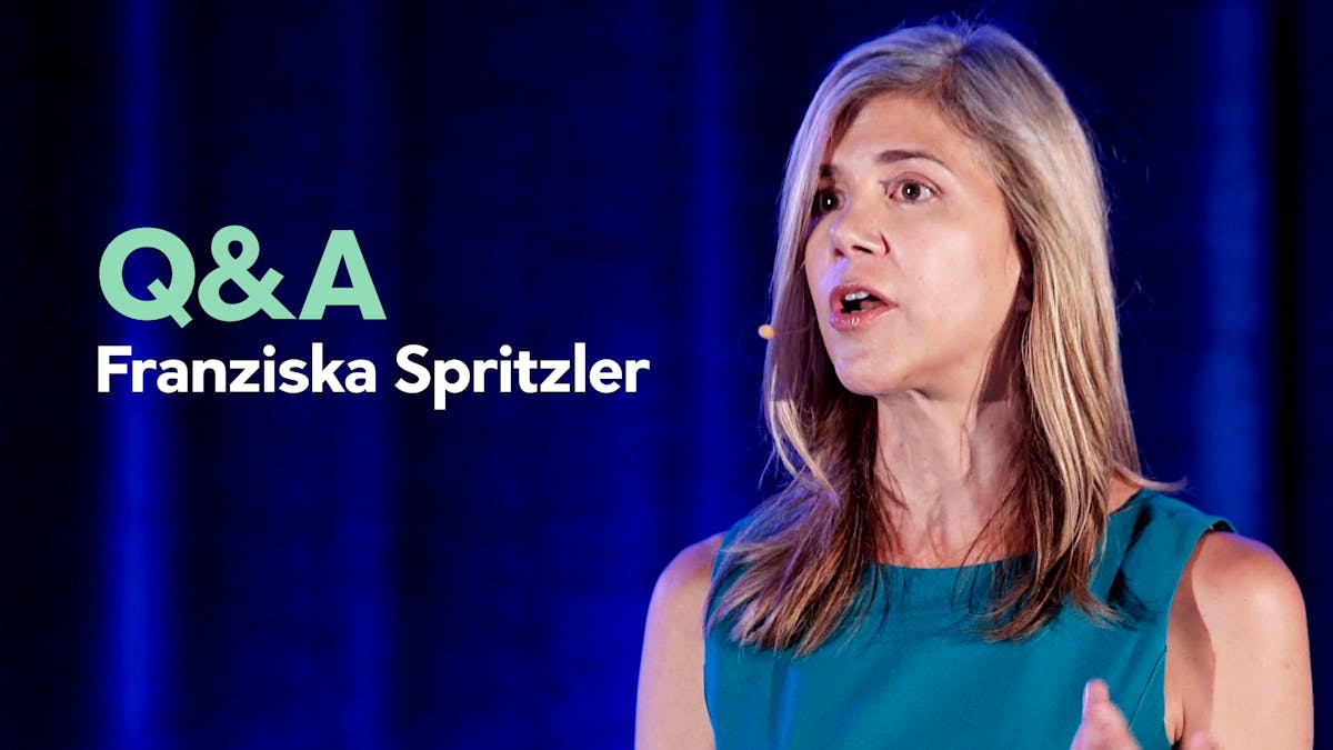 Q&A with Franziska Spritzler