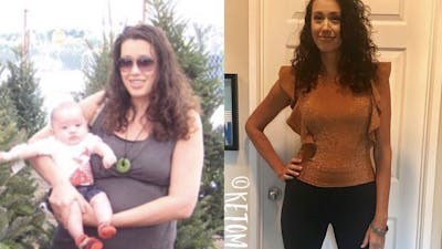Mother sheds 80 pounds on a keto diet