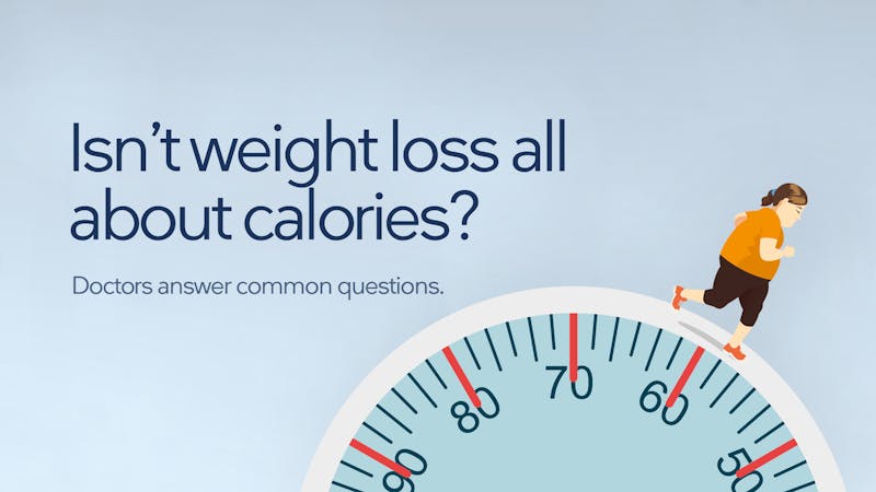 Isn't weight loss all about counting calories?