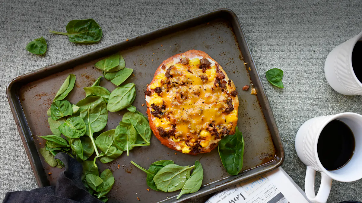 Sullivan's keDough breakfast pizza