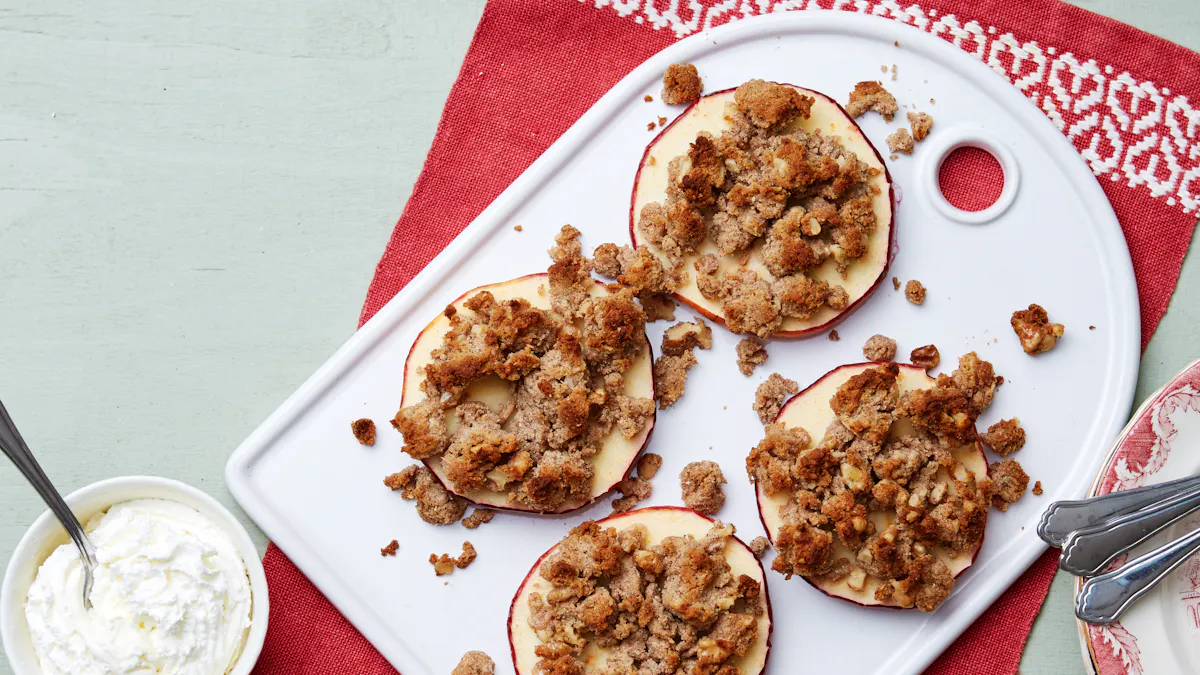 Low carb baked apples