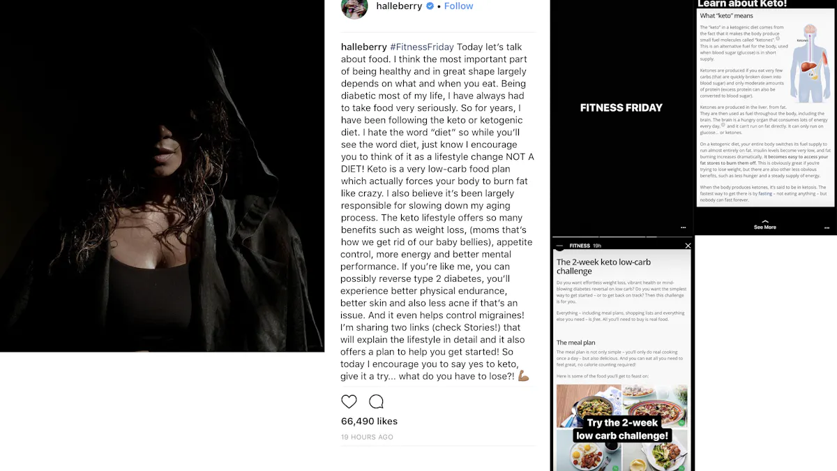 Halle Berry recommends the keto diet and Diet Doctor