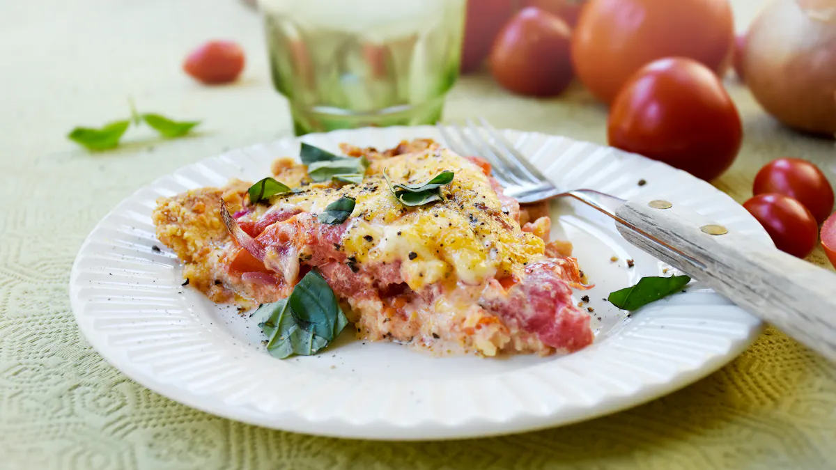 Kristie's Southern summer keto tomato pie