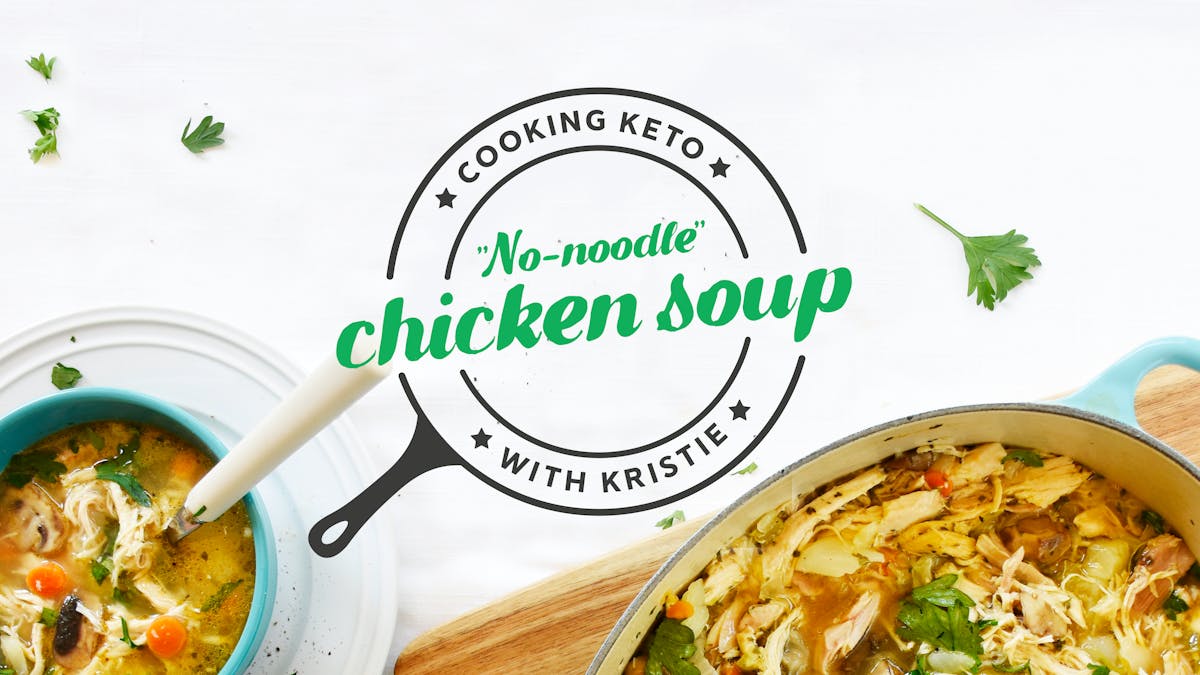 No-noodle chicken soup