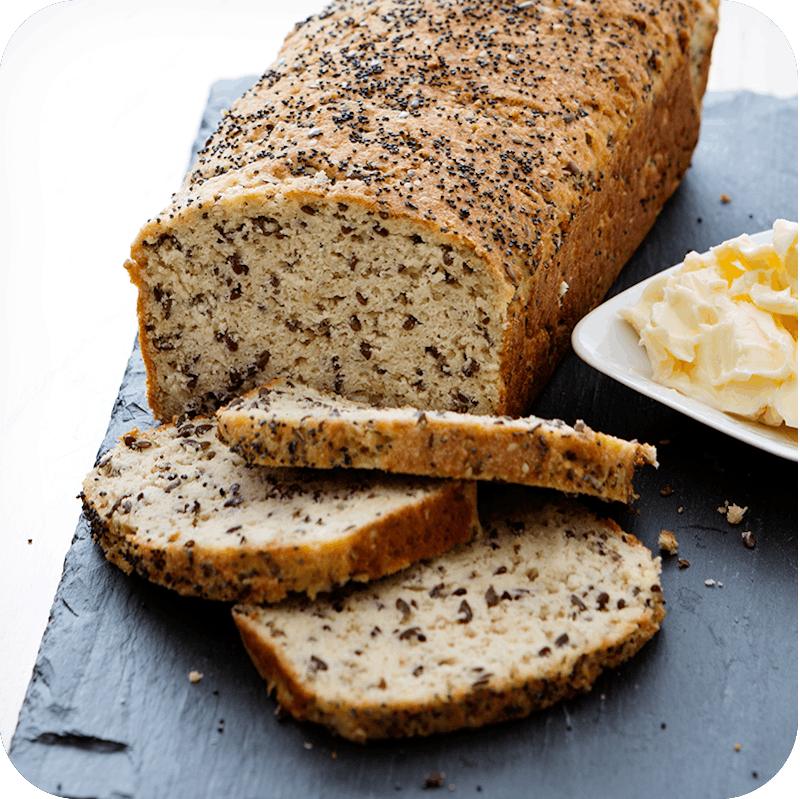 Low-carb bread