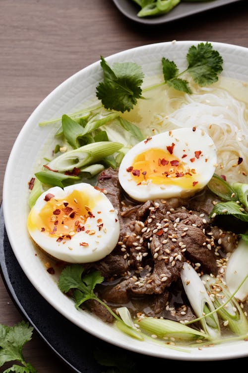 Keto beef ramen