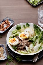 Keto beef ramen