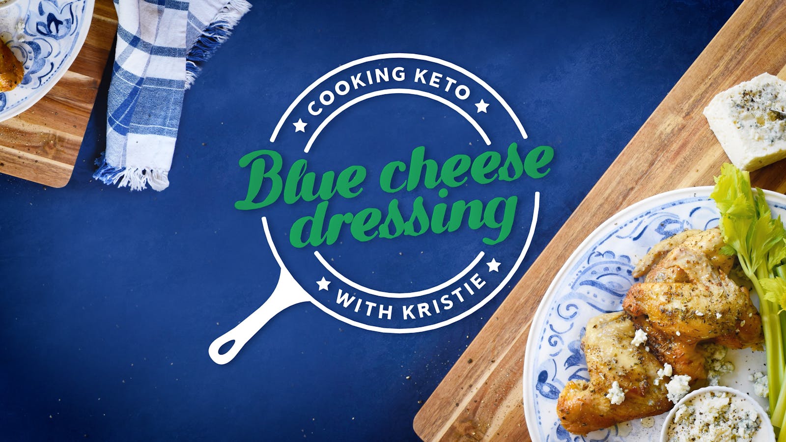 Cooking Blue Cheese Dressing With Kristie Diet Doctor