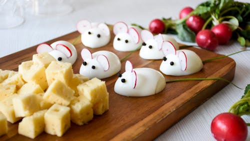 Keto egg mice