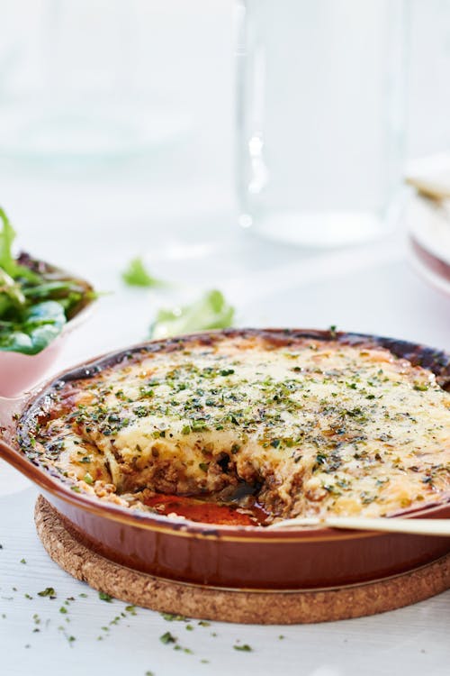 Low carb moussaka