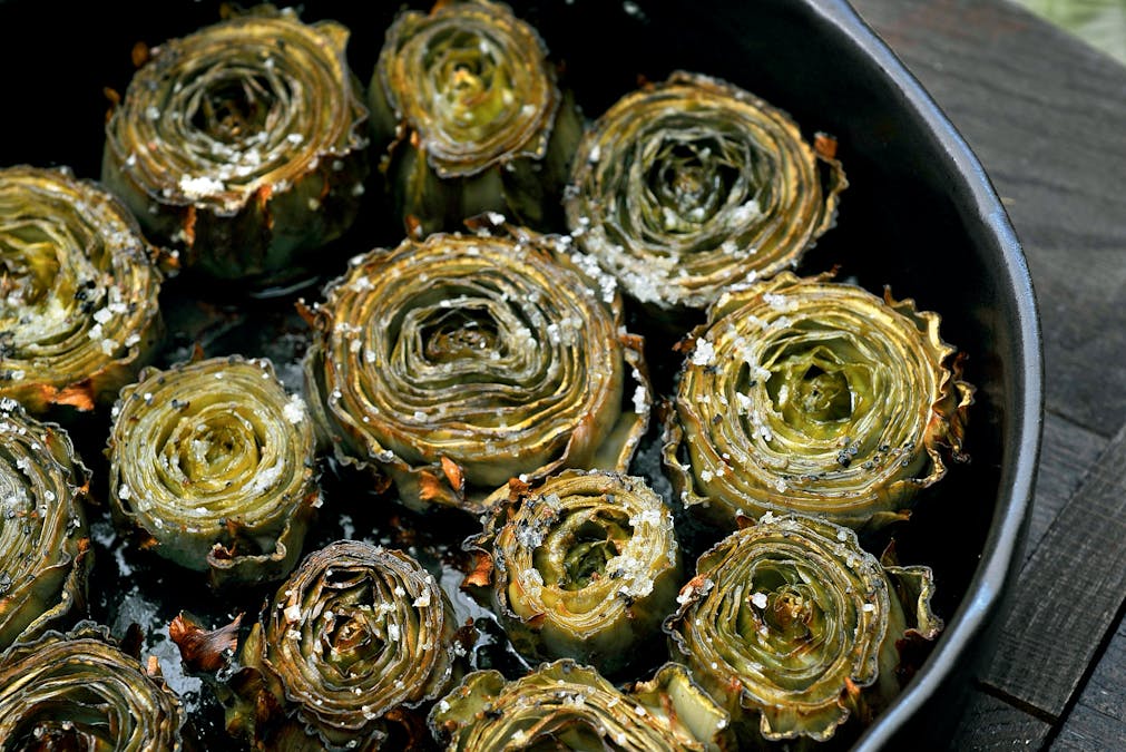Baked artichokes