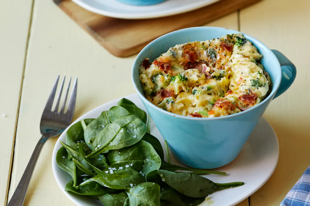Keto mug frittata