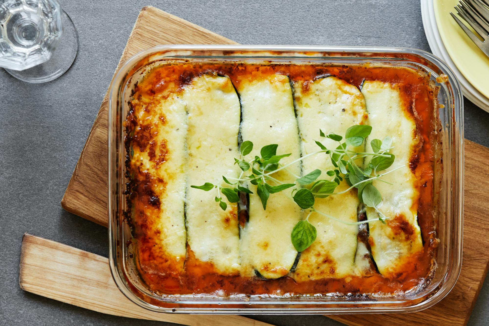Keto Meal Zucchini Lasagna