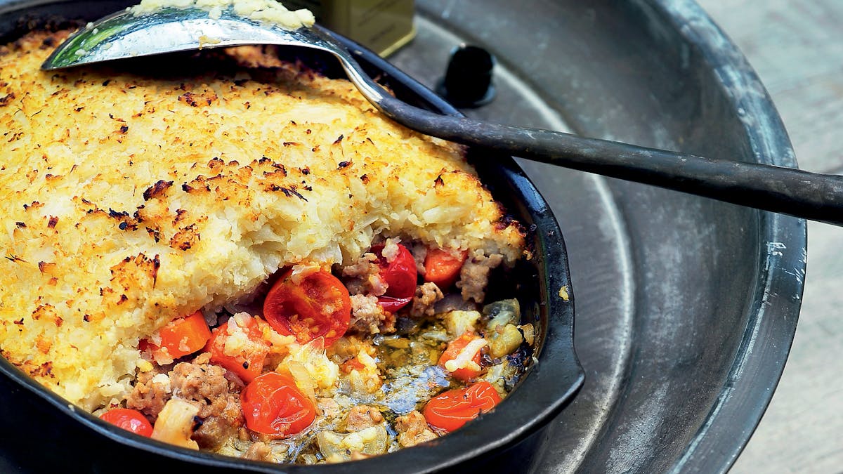 Low carb shepherd's pie