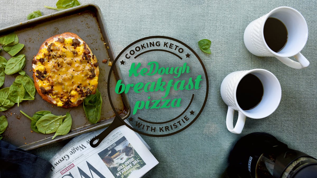 KeDough breakfast pizza