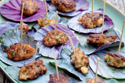Low carb shrimp fritters
