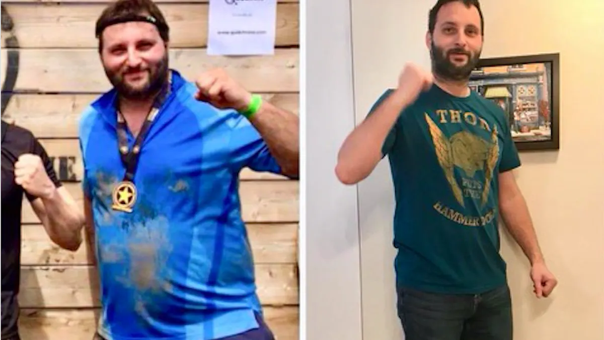 I went from 306 pounds to 225 pounds and I feel fantastic