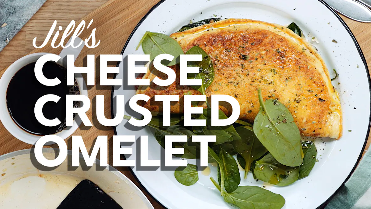 Cooking keto: Jill's cheese-crusted omelet