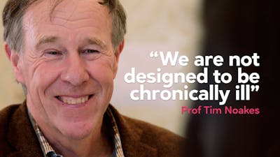 "We are not designed to be chronically ill"