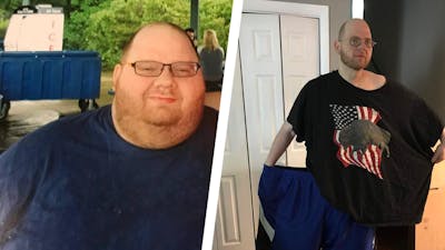 Man loses 250 pounds with keto and intermittent fasting