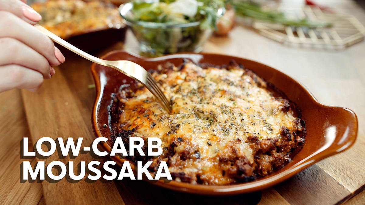 Jill's low-carb moussaka
