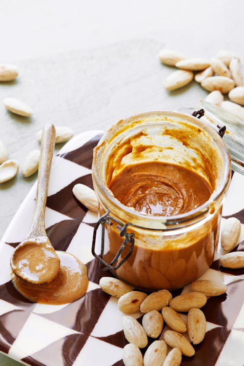 Homemade almond butter