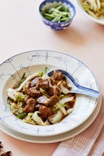 Keto Chinese pork stew with cabbage