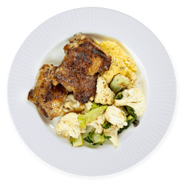 Dinner plate 150 g chicken