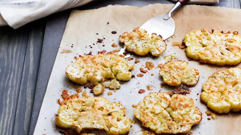 Baked cauliflower