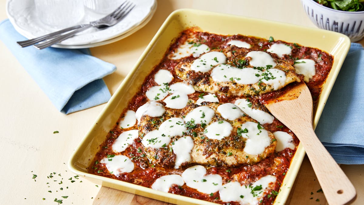 Low carb chicken parmesan