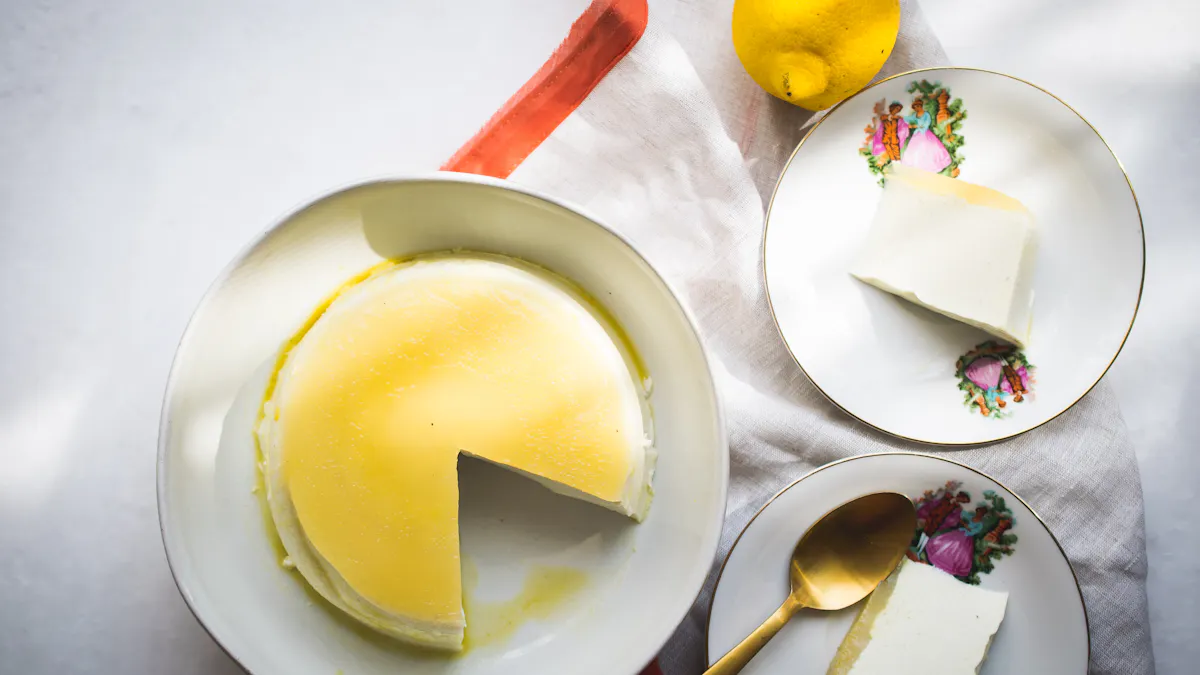 Low carb no bake egg-free flan