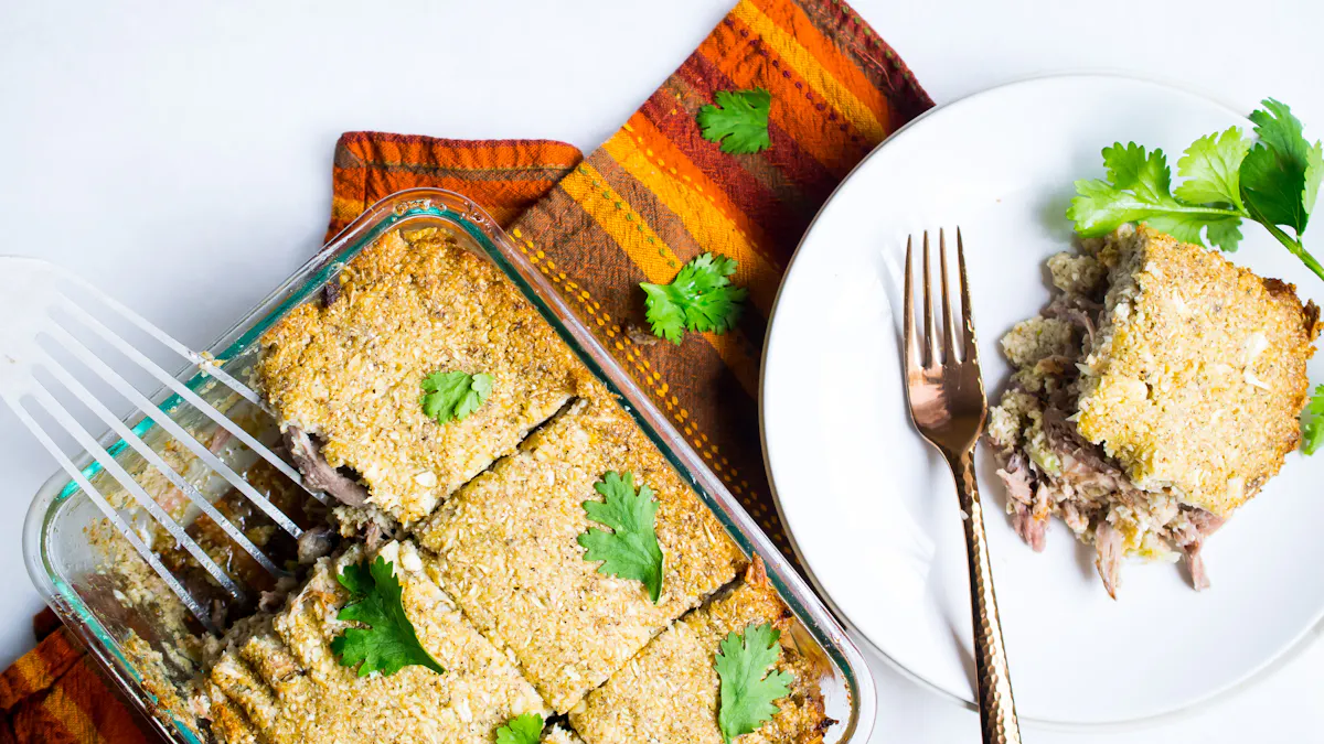 Keto stuffed tamal casserole
