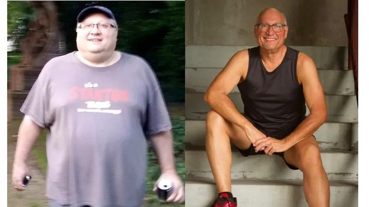 With one foot in the grave, Robert turned things around and lost 200 lbs