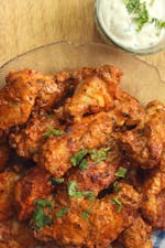Keto butter chicken wings
