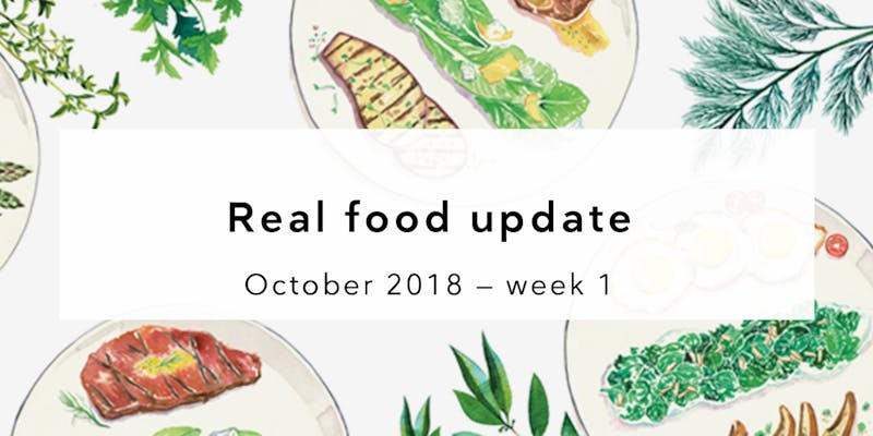 real food news summary