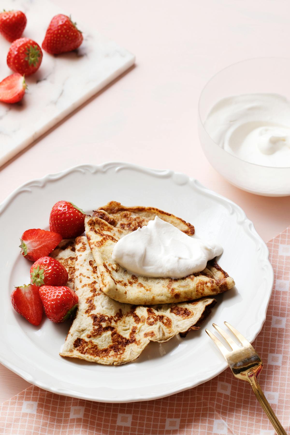 Keto French pancakes