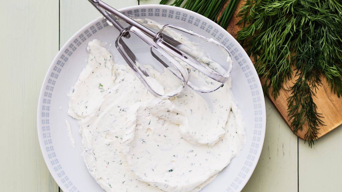 Creamy herb sauce