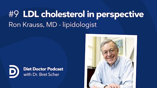 Diet Doctor Podcast #9 —  Dr. Ron Krauss