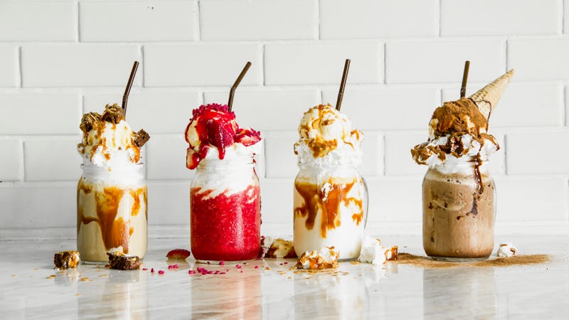 Freakish milkshakes