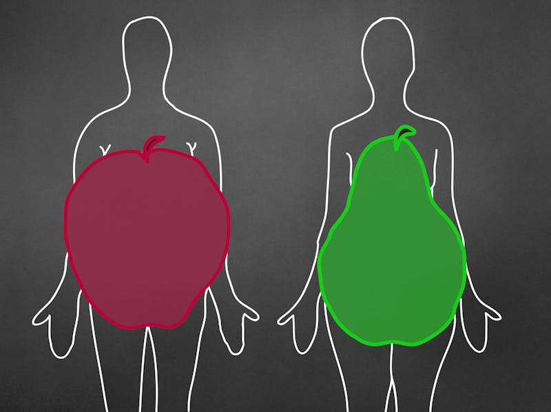 belly fat vs sub-cutaneous fat