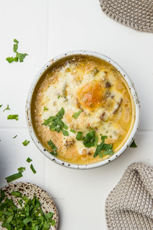 Keto Philly cheesesteak soup
