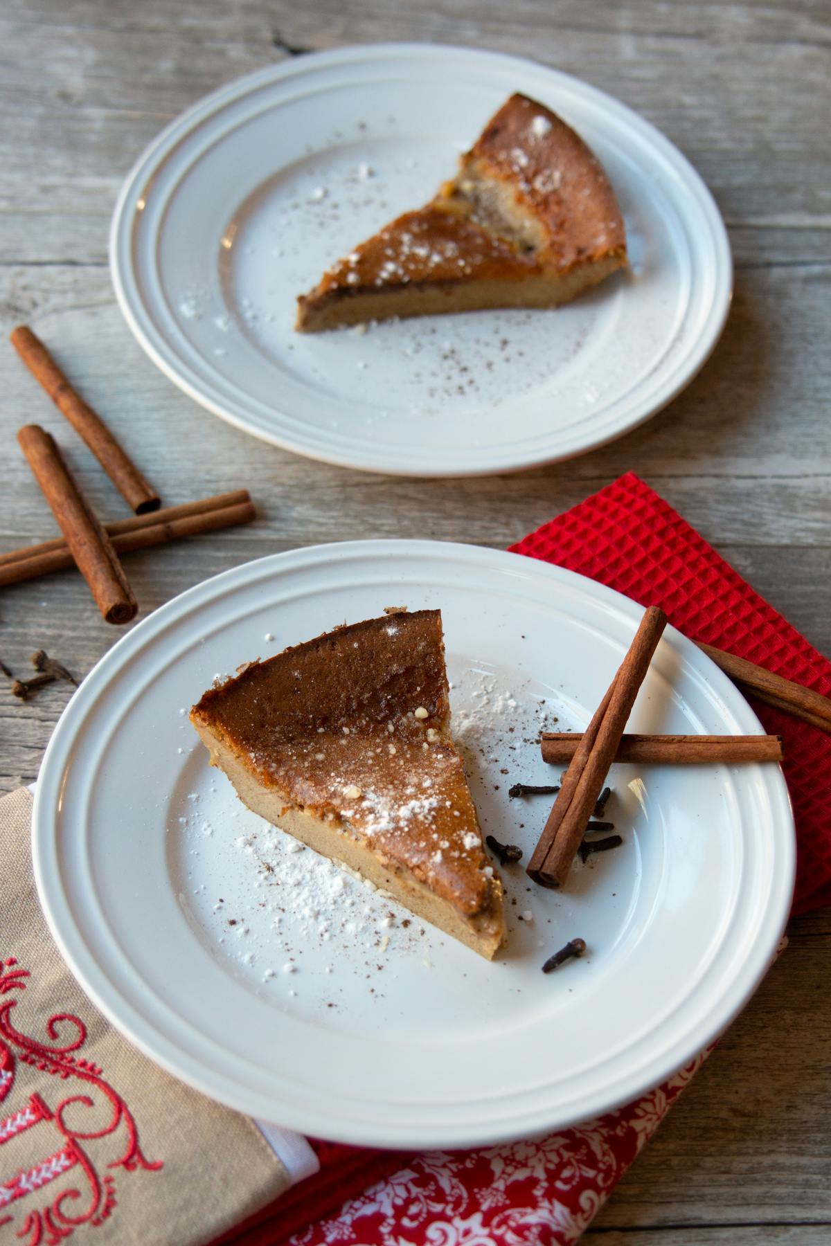 Keto gingerbread spice Dutch baby