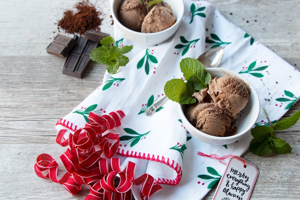 Low carb peppermint mocha ice cream