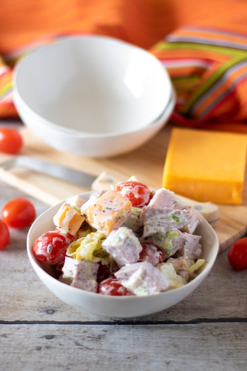 Keto chopped hoagie bowl