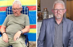 Graham went low-carb after 10 years of type 2 diabetes