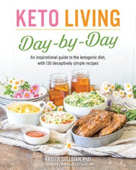 Keto living book cover