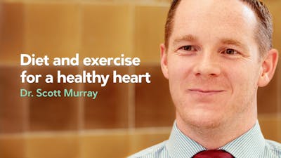 Diet and exercise for a healthy heart